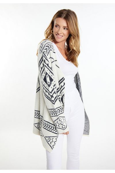 USHA FESTIVAL Strick Cardigan rakata