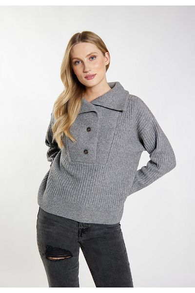 Dreimaster Vintage Strick Incus Pullover