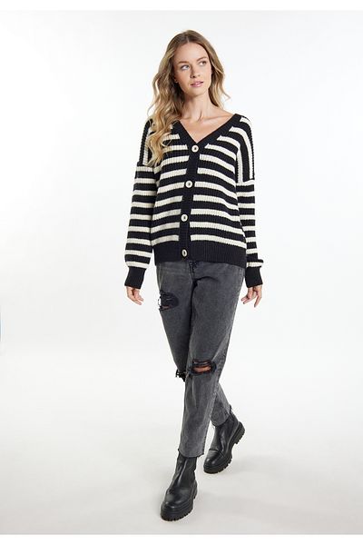 Dreimaster Vintage-Strickjacke