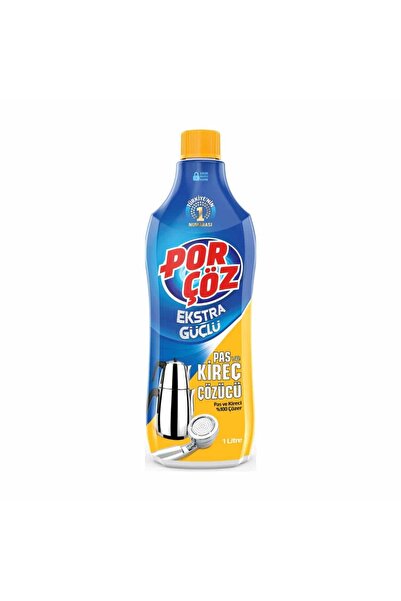 Porçöz Ekstra Güçlü Pas ve Kireç Çözücü 1 Lt