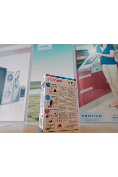Bosch SÜPÜRGE TORBASI Uyumlu G ALL (4 KUTU) ORİJİNAL