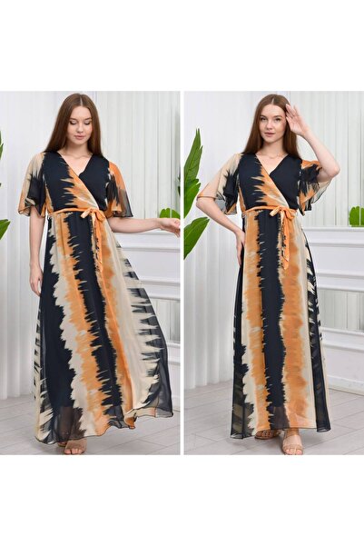 CİXAPLE Sifon cu mânecă scurtă cu decolteu în V