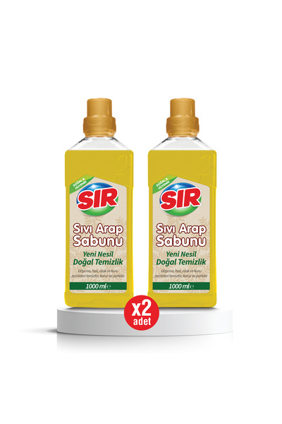 Sır Sıvı Arap Sabunu 1000 ml 2'li