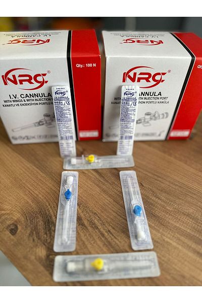 NRC Piercing Piercing Needle Branul Intraket GRAY 16g - 100 Pieces