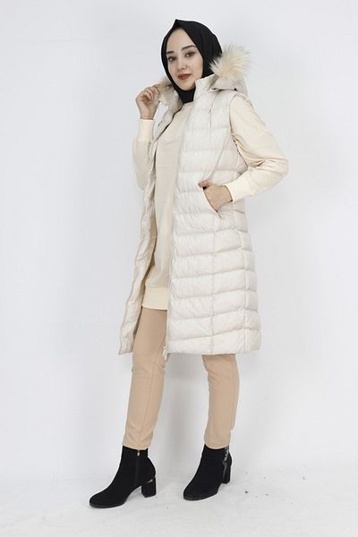 Butik Pocket Zippered Filling Inflatable Vest