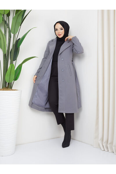 POLANGEL ΓΥΝΑΙΚΕΙΟ ΠΑΛΤΟ ΚΟΥΤΙ ΜΕ ΖΩΝΗ