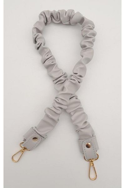 angel çanta aksesuar Αξεσουάρ Angel Bag 70 cm Μοντέλο με κορδόνι από συνθετικό δέρμα ανοιχτό γκρι Χρώμα Λαβή τσάντας Ανοιχτόχρωμο μεταλλικό