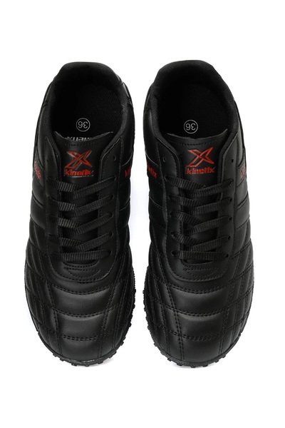 Kinetix Black Unisex Astroturf Shoes