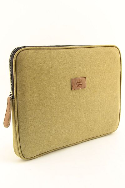 HNB Husă pentru laptop de 13 și 14 inchi, unisex, din pânză Camel