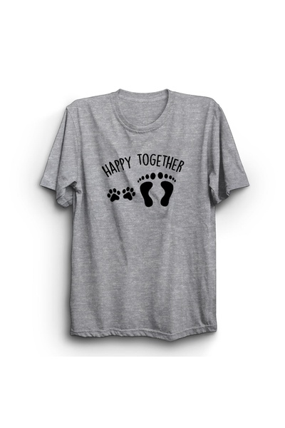 The Fame Srećni zajedno, šapa i stopalo, šapa, mačka, pas, majica