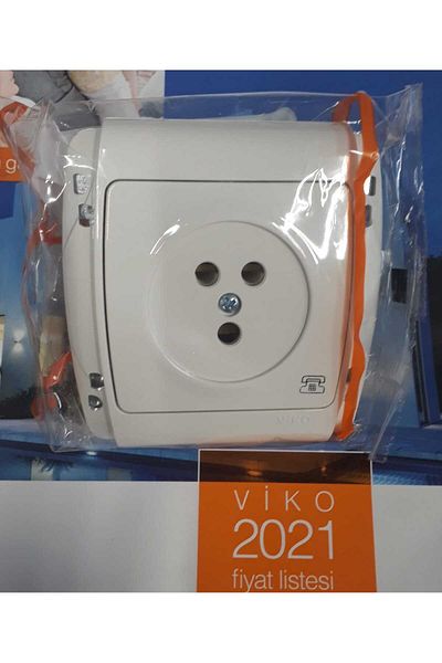 VİKO Viko Carmen Plus White Phone Socket