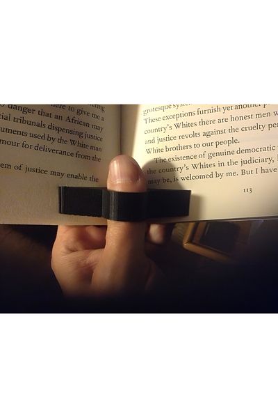 HLS NC 2021 Finger Hole Book Page Holder Reading Device