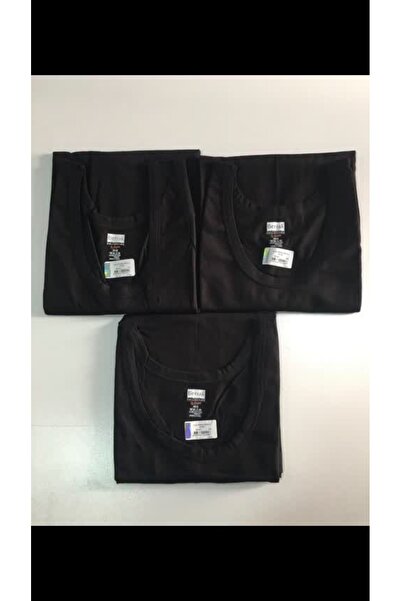 Berrak Ανδρικό μαύρο εσώρουχο 6 τεμαχίων κλασικό βαμβακερό