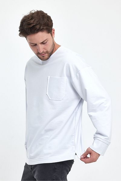 rammers 2-Piece Advantage Pack Long Sleeve Sweat Black and White Pocket Reverse Cuff Dirty Cut Detail