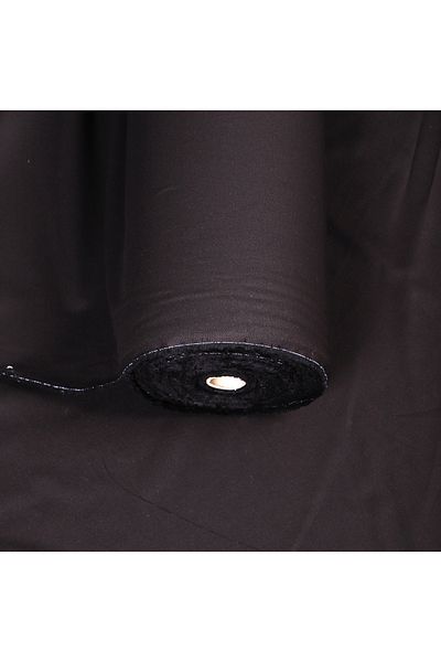KAMİZ Μαύρο ύφασμα φόντου χοντρό - ύφασμα Gabardine - 400 gr - κουρτίνα φόντου - τσάντα - τραπεζομάντιλο - κάλυμμα καναπέ