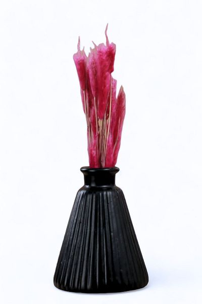 Evene Vase Small Vase Tabletop Vase Home Decoration Vase Black Color Model 1
