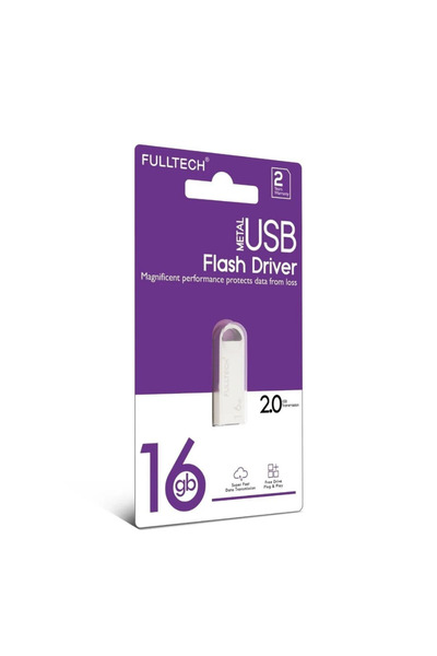 CROW'S TECH 16 Gb Usb Flash Bellek (yüksek Hızlı) Metal Usb 3.0 Data Traveler...