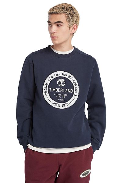 Timberland Pánská mikina Ls Elevated Brand Carrier Crew - TB0A6FRM