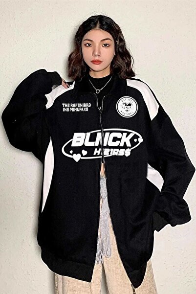 DEEFWEAR Siyah Şardonlu Blnck H21R$ Unisex Hırka -mingalondon