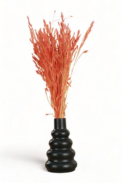 Evene Vase Small Vase Tabletop Vase Home Decoration Vase Black Color Model 8