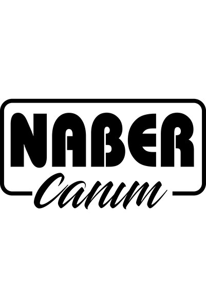 Birim Matbaa Naber Canim Auto Sticker - 20x10 cm