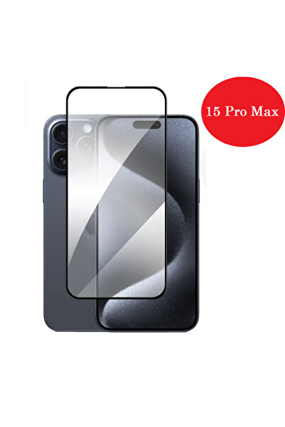Balerion Apple Iphone 15 Pro Max 6d Tam Kaplama (ANTİ STATİK) )ekran Koruyucu...