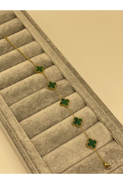 Tanela Green Steel Bracelet