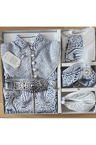 aykor tekstil Bebek Şehzade Sünnet ve Mevlüt Kıyafeti 4-6 kg