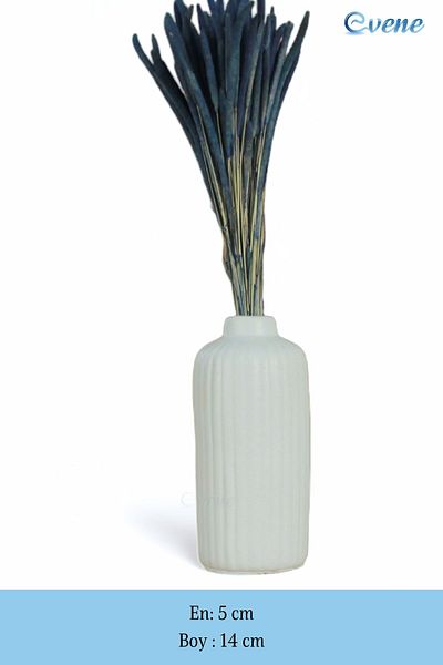 Evene Vase Small Vase Tabletop Vase Home Decoration Vase White Color Model 22