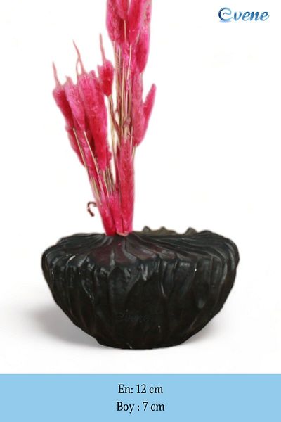 Evene Vase Small Vase Tabletop Vase Home Decoration Vase Black Color Model 24