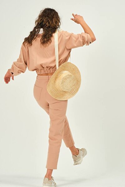 CONCEPTbyOkanGüler Camel Kot Pantolon