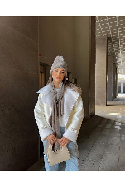 SONREİR LESKLÁ UVNITŘ PLYŠOVÁ KOŽENÁ KABÁT