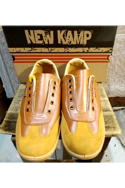 Newkamp İş Ayakkabısı, Bej Renk, Sağlam, Rahat, Hafif, Kullanışlı.