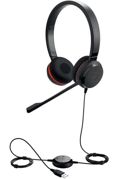 BİLGE HAN Jabra Evolve 30 Iı Usb-c Ms Stereo Çift Kulaklık Microfon Destegi Headset Model Hsc060 Enc060