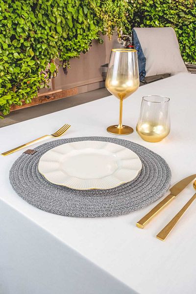 cott land 6-Piece Dowry Set American Service Plate Plate Pan Pot Mat Tableware Service