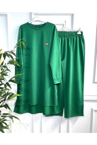 Aşkı Endam Yeşim Two Thread Long Back Combed Cotton Set - Benetton