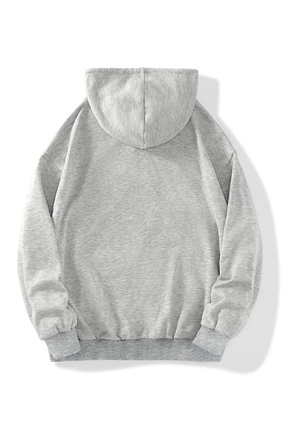blackjack giyim Cardigan unisex tricotat 2ip, cu glugă, cu fermoar, imprimat