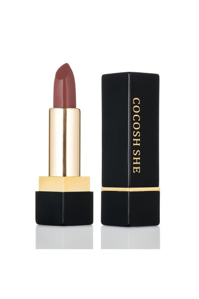 Cocosh She Silk Velvet Lipstick 06 Maroon Six, Moisturizing Effect, Intensive Pigmentation, Velvety Lips