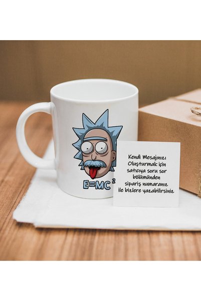 Apollon Gift Shop Rick And Morty Baskılı Kupa Hediyelik