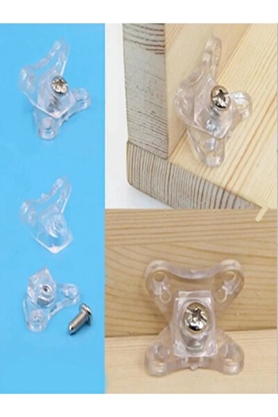 LOVYCO 1 Piece Design Yourself Wooden Angled Puller Transparent Butterfly Connection