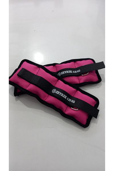 S ZEYREK 0.25 Kg × 2 Pieces Total 500 gr Hand Foot Wrist Muscle Strengthener Weight Set Sand Weight Bag