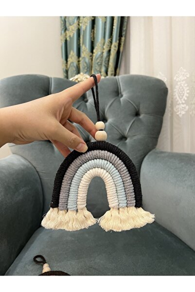Macrame Rainbow Wall Ornament