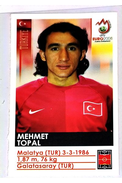 Panini MEHMET TOPAL Extra sticker