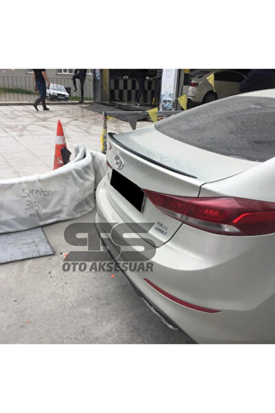 Furens Hyundai Elantra 2012-2017Uyumlu  Bagaj Üstü Spoiler Bagaj Çıtası Piano...