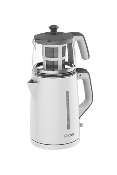 Altus Al 795 White Tea Machine with Glass Teapot