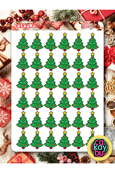 cakaybu Pachet cadou de Crăciun (de Anul Nou) - Set de 1 foaie de autocolante...