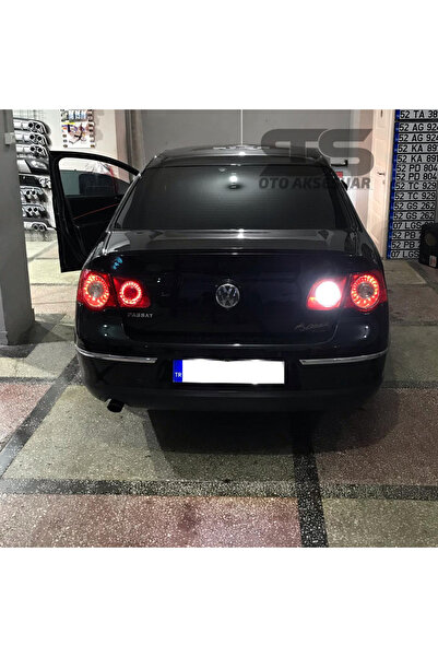 Furens Volkswagen Jetta Mk5 2005-2010 Bagaj Üstü Piano Black Spoiler Bagaj Üstü Çıtası