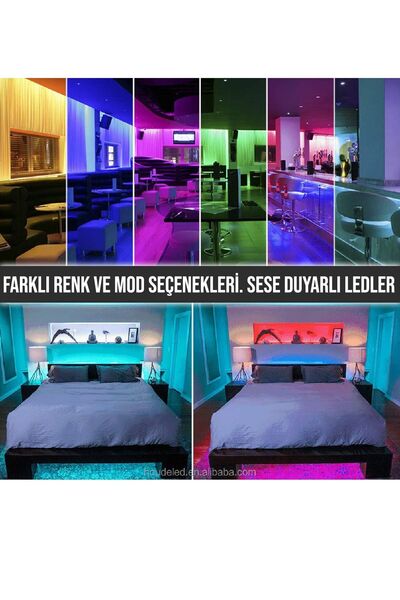 C9 Pc Tv Arkası Aydınlatma Led Monitor Gece Ambiyans Lambası