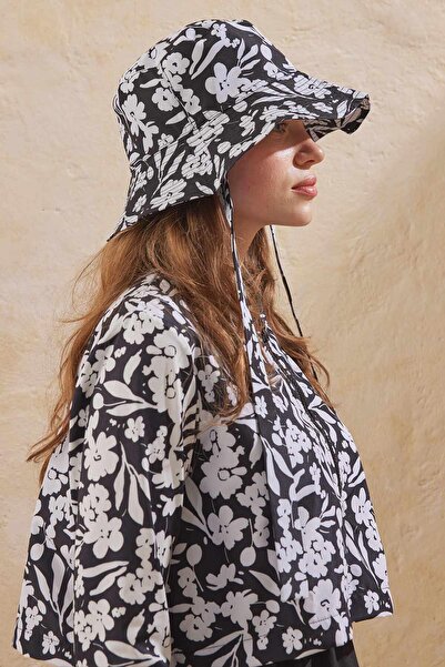 Manuka KABELOVÝ KLOBOUK LESLIE-ČERNÝ