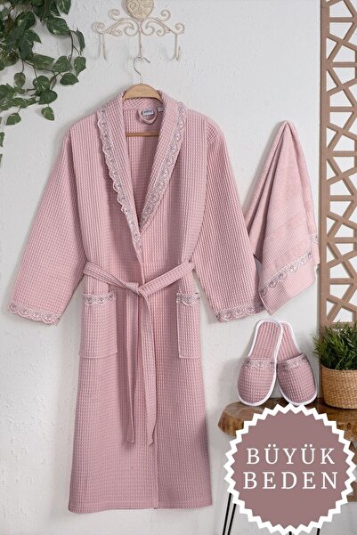 Arliva Home VIOLA BÜYÜK BEDEN PIKE ÇEYIZ SETI GÜL KURUSU 2XL